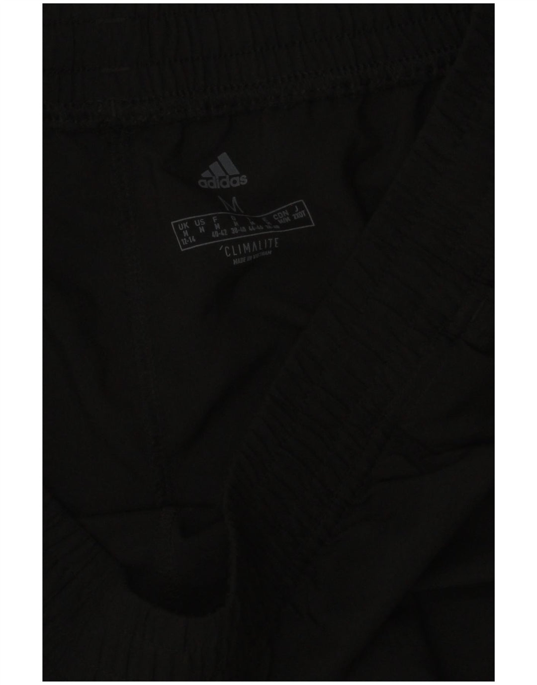 Adidas ženske sportske kratke hlače Climalite UK 12/14 Srednji crni poliester