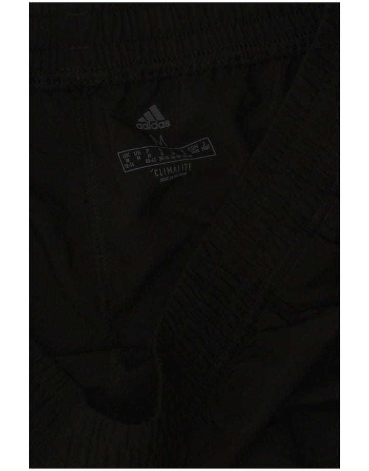 Adidas ženske sportske kratke hlače Climalite UK 12/14 Srednji crni poliester