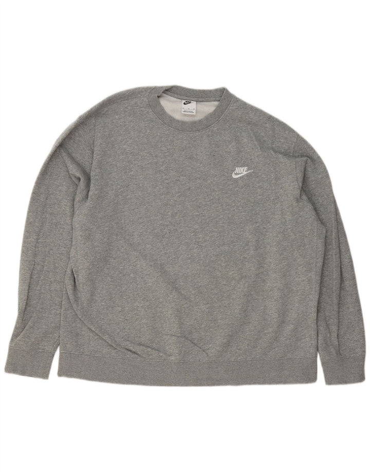 Nike muški džemperi XL sivi pamuk