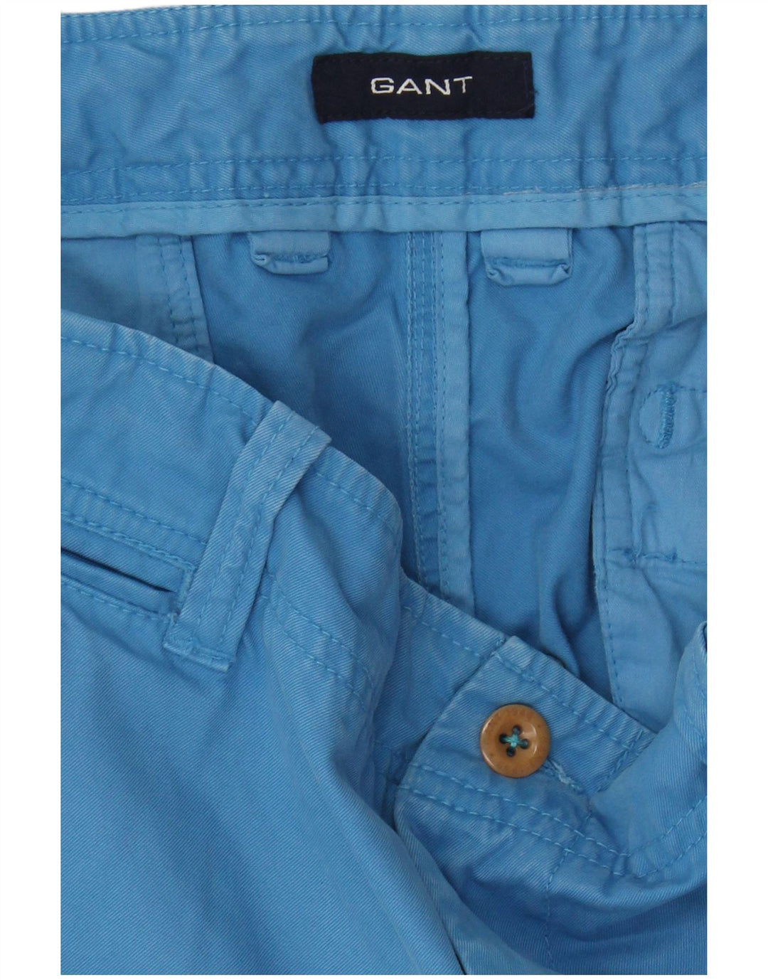 GANT Muške Soho uske chino hlače niskog struka W36 L32 Plavi pamuk