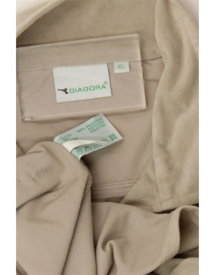 Diadora muška trenirka gornja jakna XL bež poliester