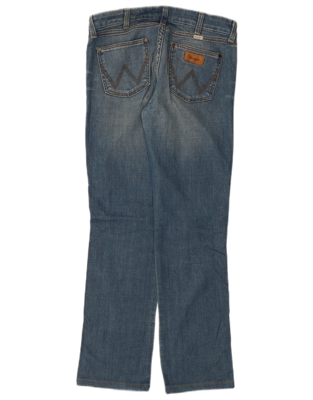 Wrangler ženske traperice Sofia Bootcut W29 L30 plavi pamuk