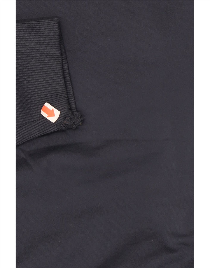 PUMA Mens Zip Hoodie Sweater XL Navy Blue Colourblock Polyester Vintage Puma and Second-Hand Puma from Messina Hembry 