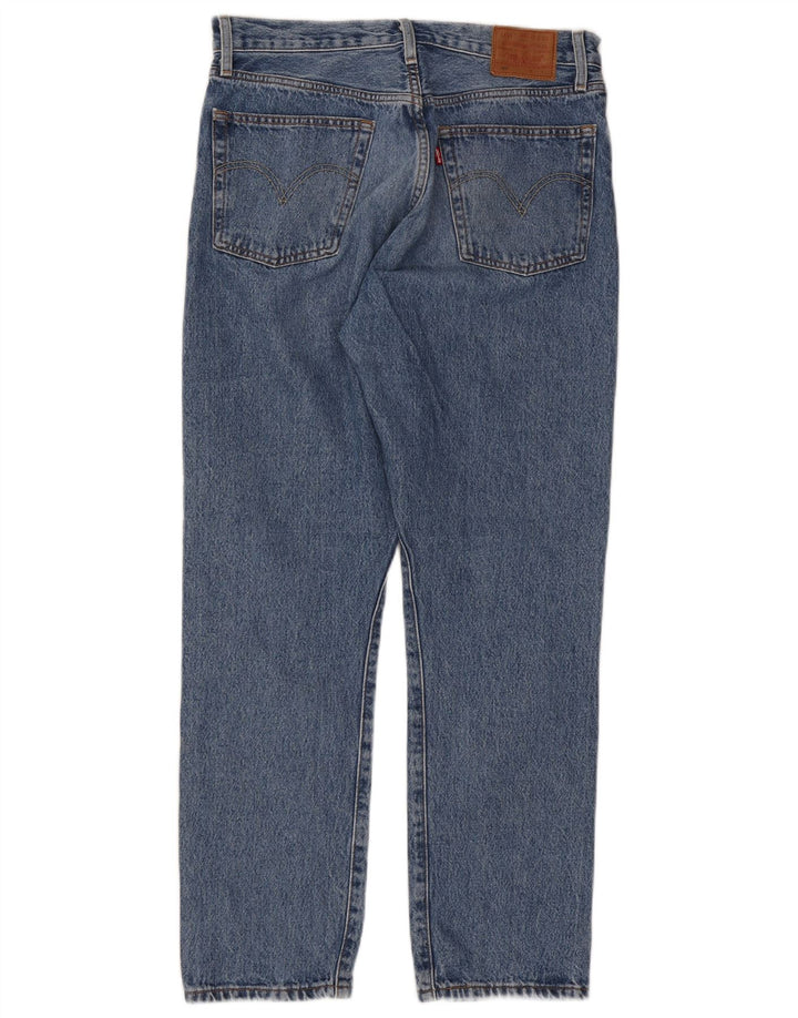 Levi's muške 501 ravne traperice W30 L28 plavi pamuk