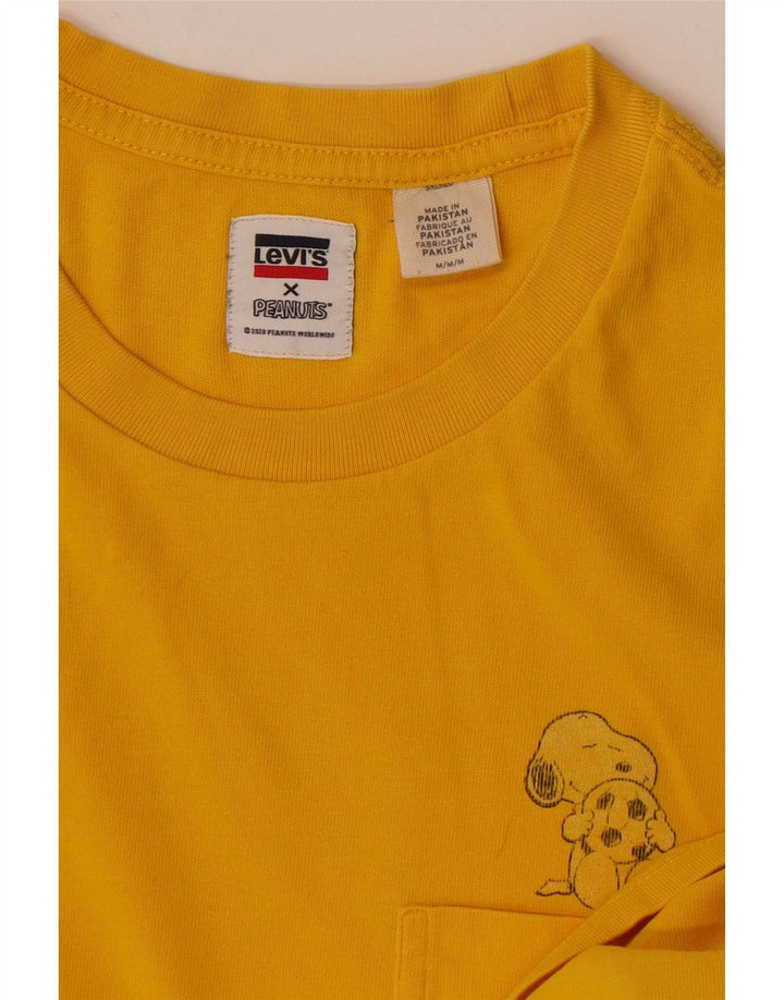 Levi's muška majica kratkih rukava Peanuts srednje žuta