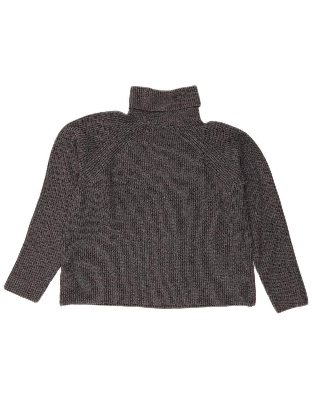 Marks & Spencer ženski kratki pulover s ovratnikom UK 10 Small Gray