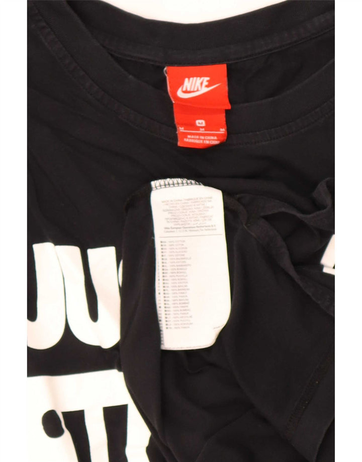 Nike muški grafički gornji dio prsluka srednje crne boje, pamuk