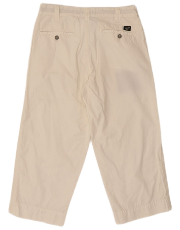 Dockers ženske ravne Capri hlače W31 L22 Off White