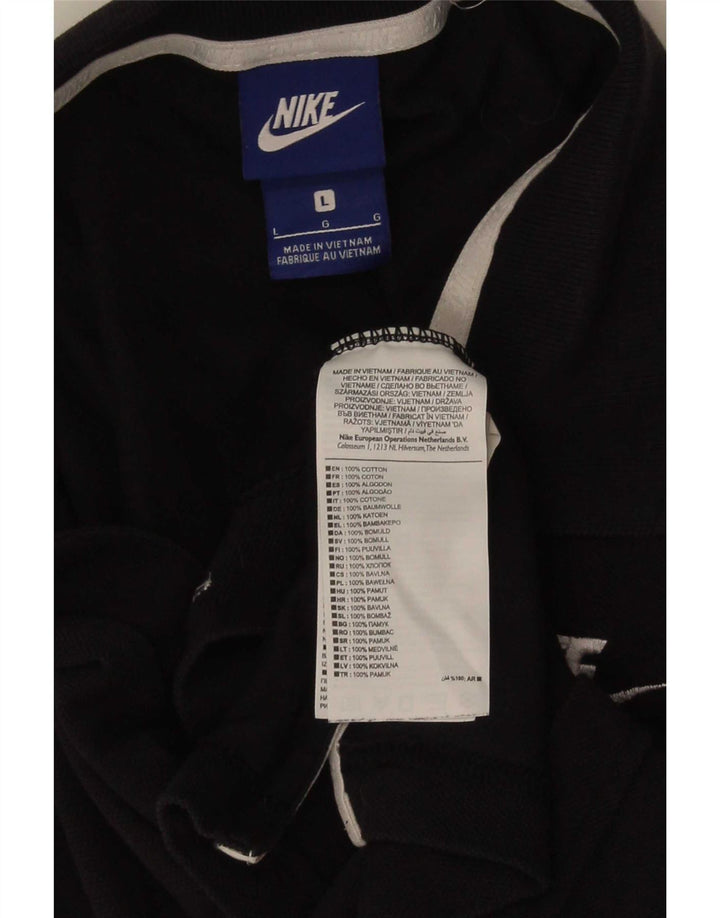 Nike muška polo majica velika crna pamučna