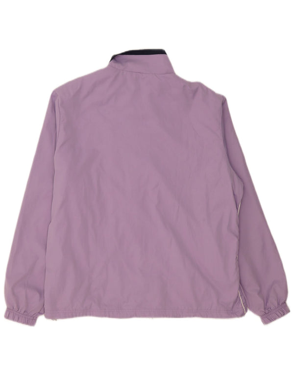 Champion ženska gornja jakna trenirke Easy Fit UK 20 2XL ljubičasti poliester