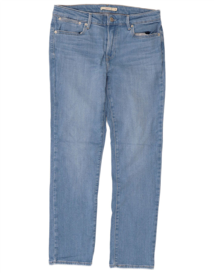 LEVI'S Ženske 712 uske traperice W31 L30 Plavi pamuk