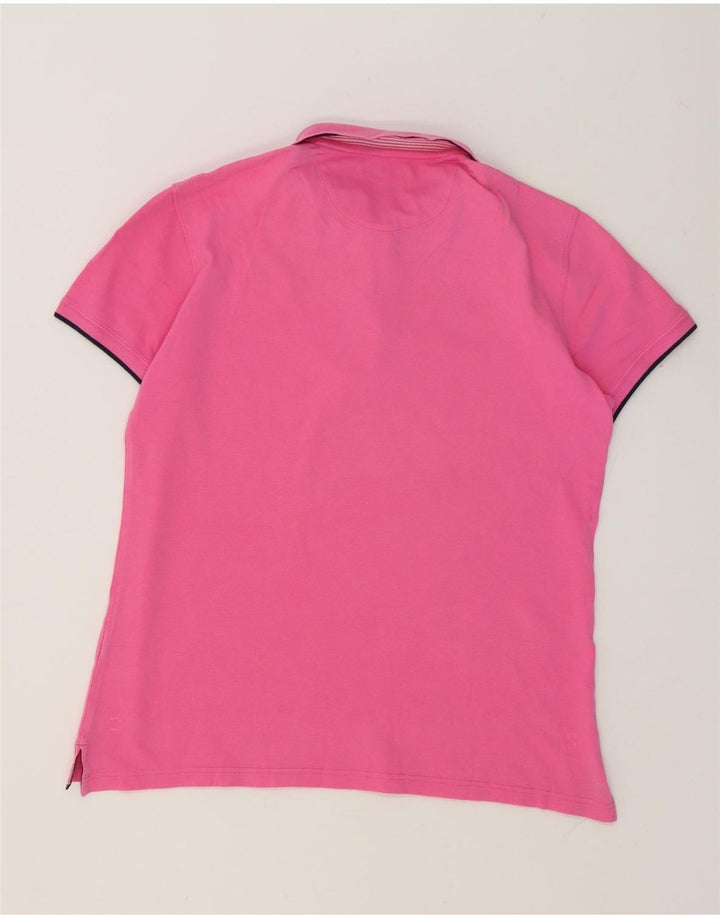 Massimo Dutti muška uska polo majica velika ružičasta