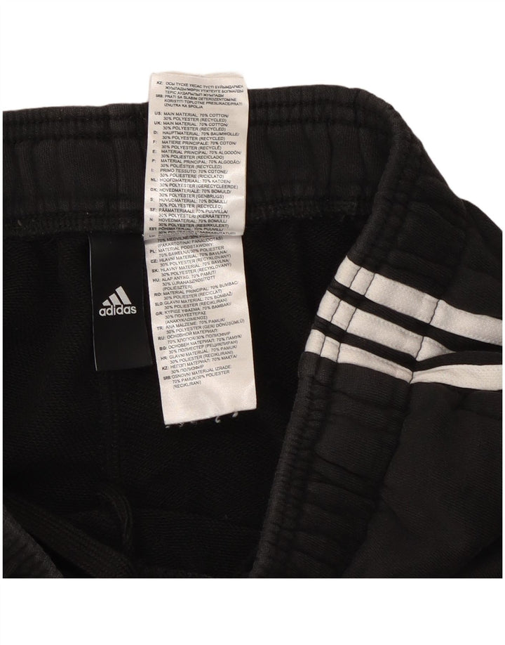 Adidas muške trenirke srednje crne pamučne hlače