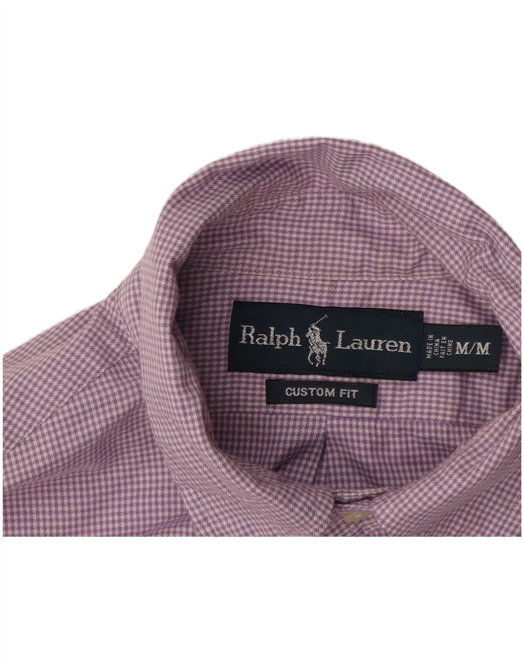 Ralph Lauren muška košulja prilagođenog kroja, srednje ljubičasta, pamuk