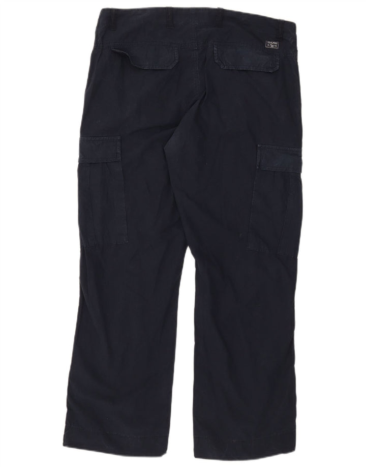 Woolrich muške ravne kargo hlače W34 L27 tamnoplave