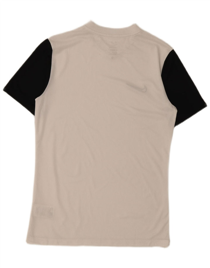 Nike Dri Fit Slim T-Shirt Top srednje bijele boje od poliestera