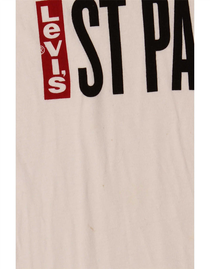 Levi's muška majica kratkih rukava s grafičkim motivima, mali bijeli pamuk