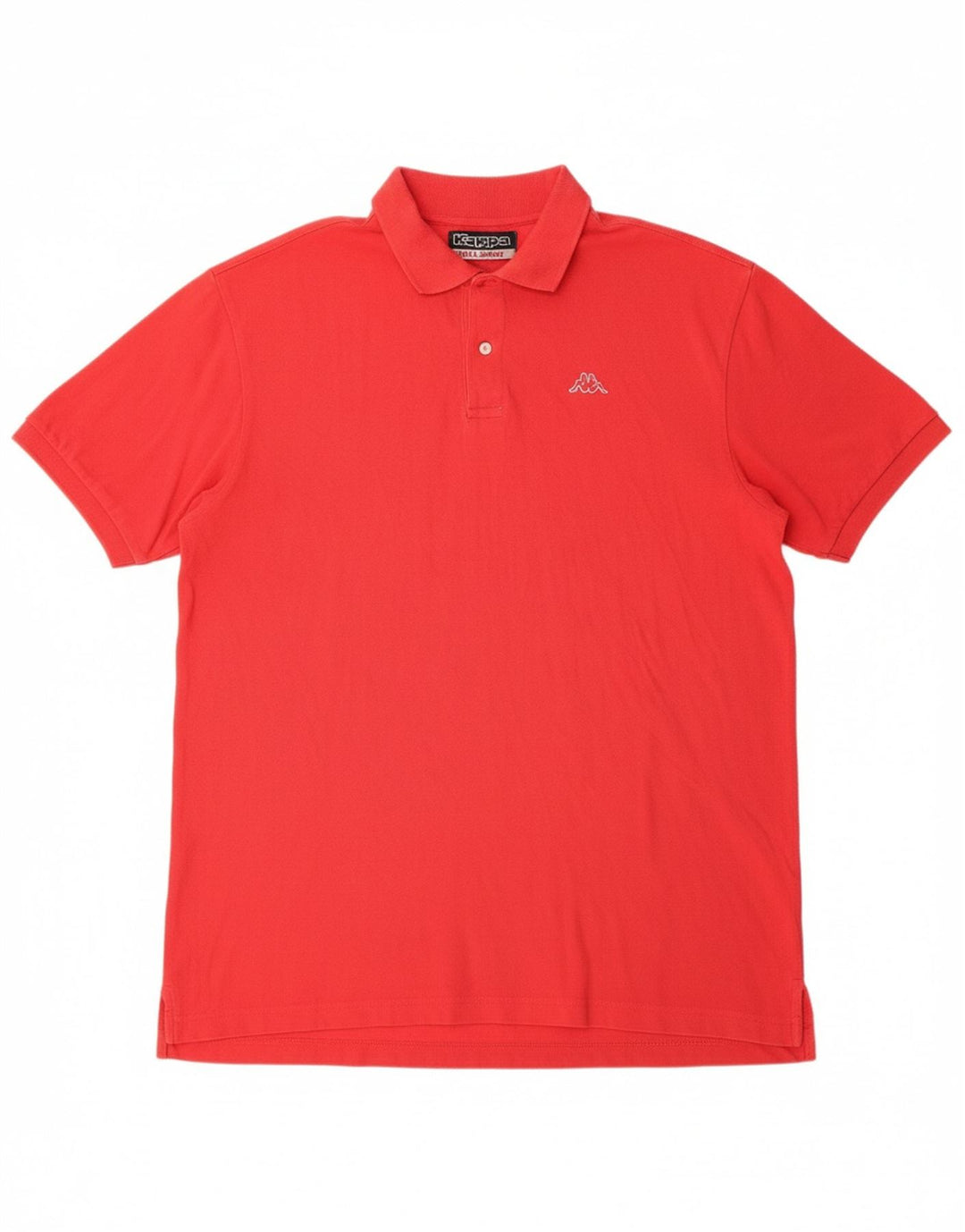KAPPA Mens Polo Shirt 2XL Red Cotton