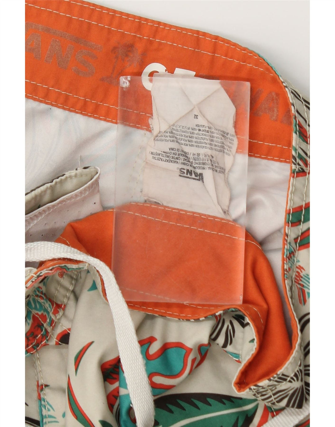 Vans muške kratke hlače za plivanje Srednje bijeli cvjetni poliester