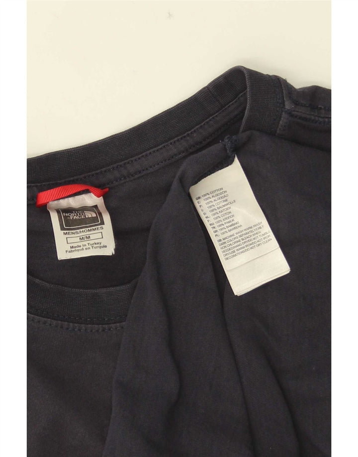 Srednji tamnoplavi pamuk muške majice s grafičkim motivima The North Face
