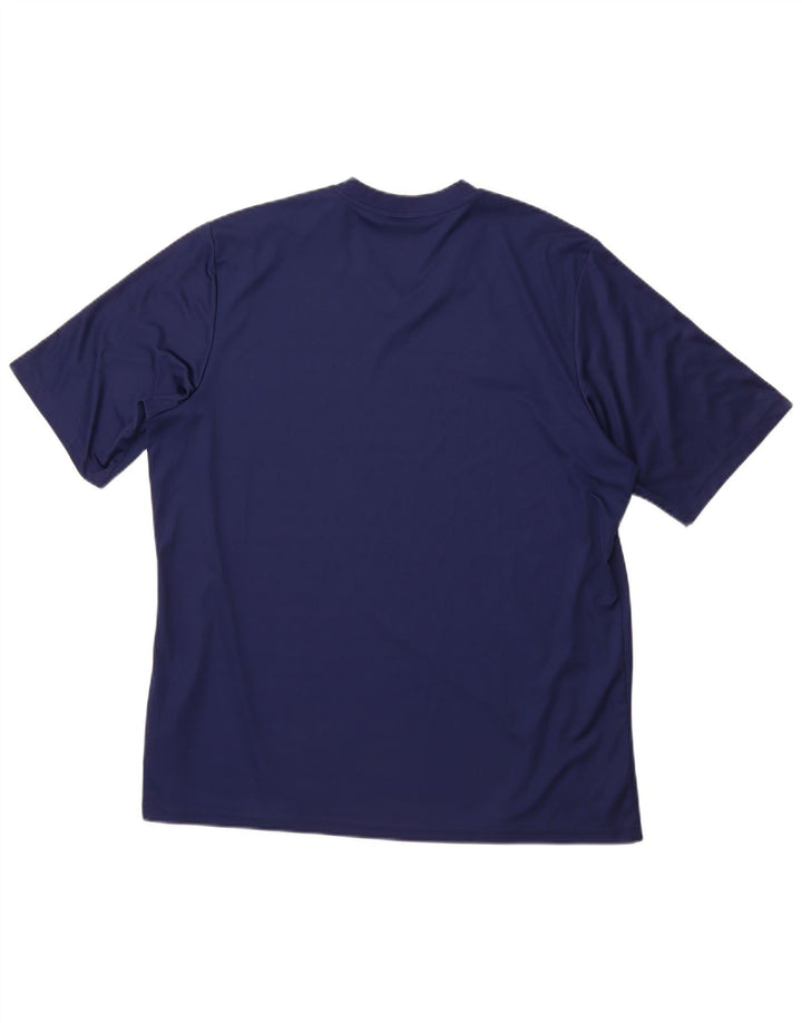 ADIDAS muška majica Climalite Top XL tamnoplavi poliester