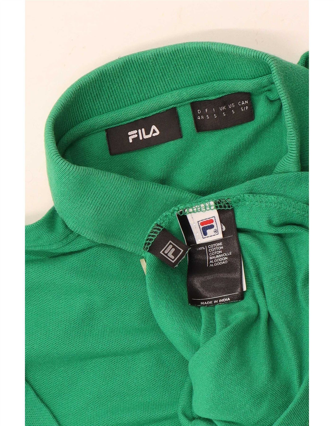 Fila muška polo majica mala zelena pamuk