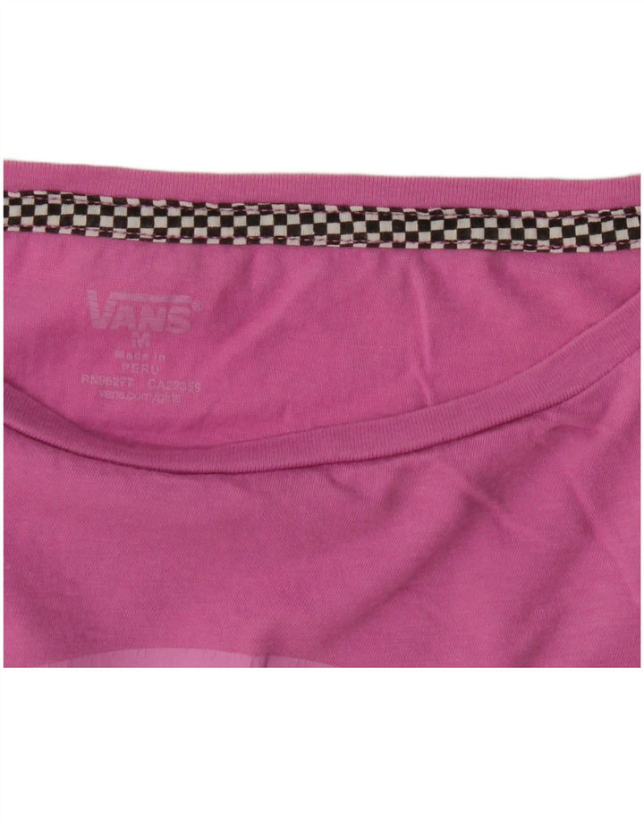 Vans ženska majica kratkih rukava s grafičkim motivima UK 12 srednje ružičasta