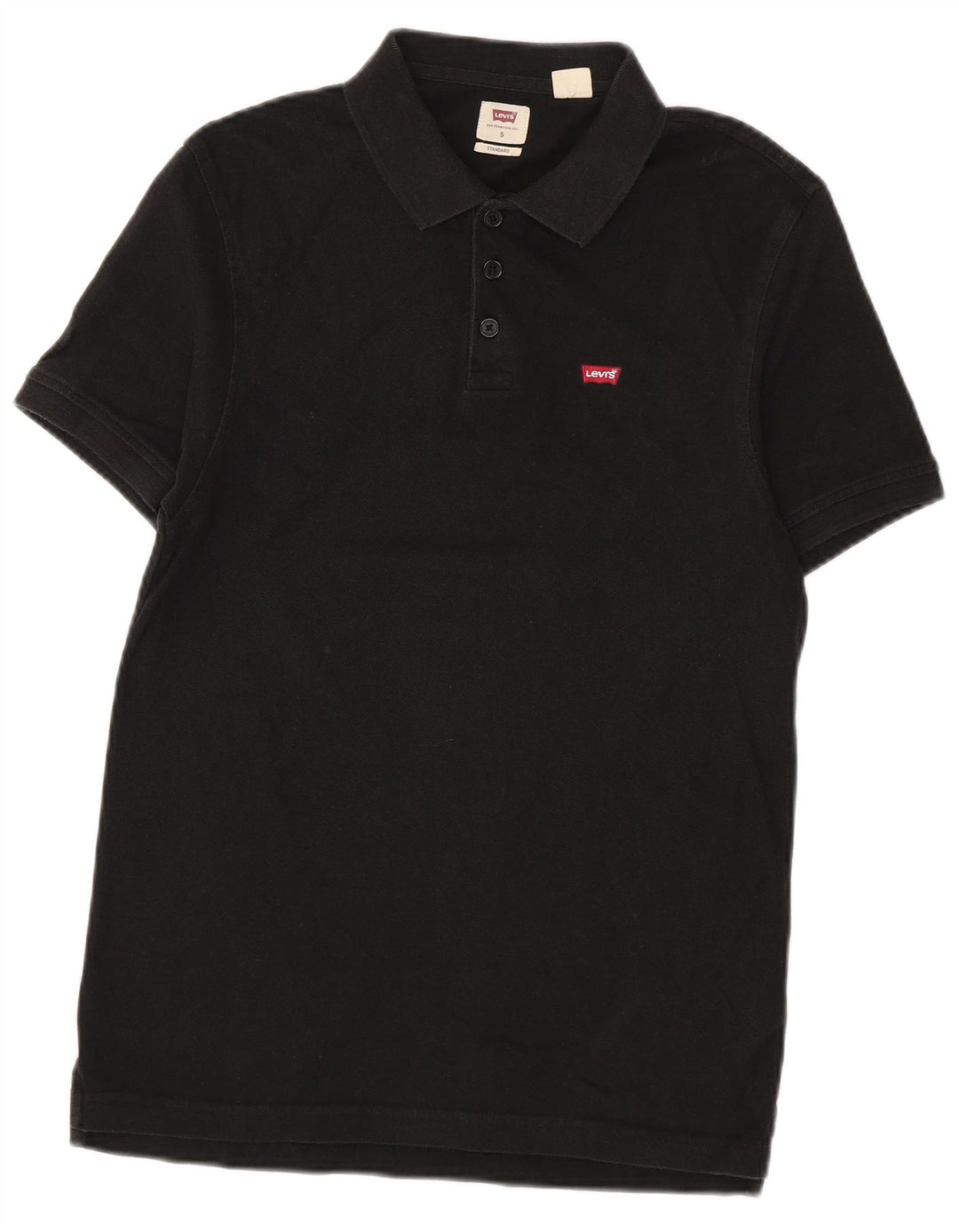 Levi's standardna muška polo majica mala crna pamučna