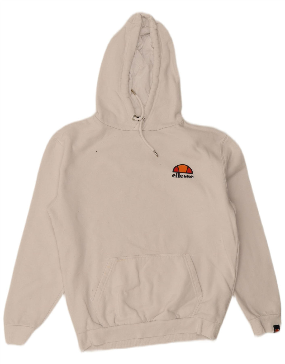 Ellesse Muška majica s kapuljačom Mali bijeli pamuk
