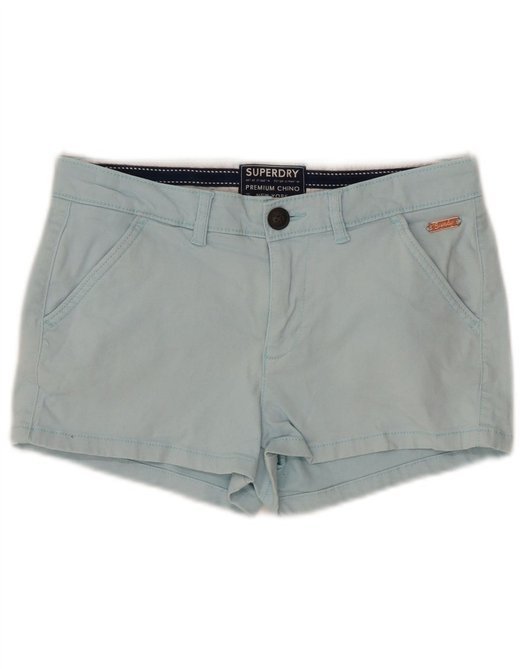 SUPERDRY ženske chino kratke hlače UK 6 XS W25 plave