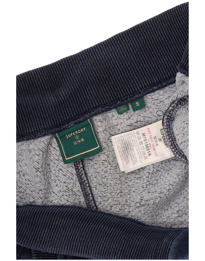 Superdry muške trenirke Hlače Joggers Male tamnoplave poliesterske