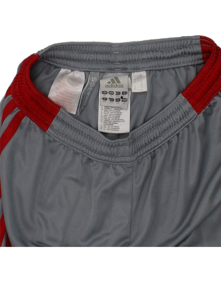 ADIDAS Boys Liverpool Sport Shorts 11-12 Years  Grey Polyester Vintage Adidas and Second-Hand Adidas from Messina Hembry 