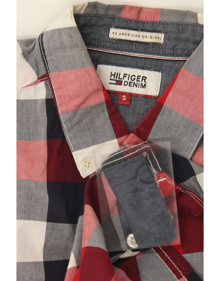 Tommy Hilfiger muška košulja, mali raznobojni karirani pamuk
