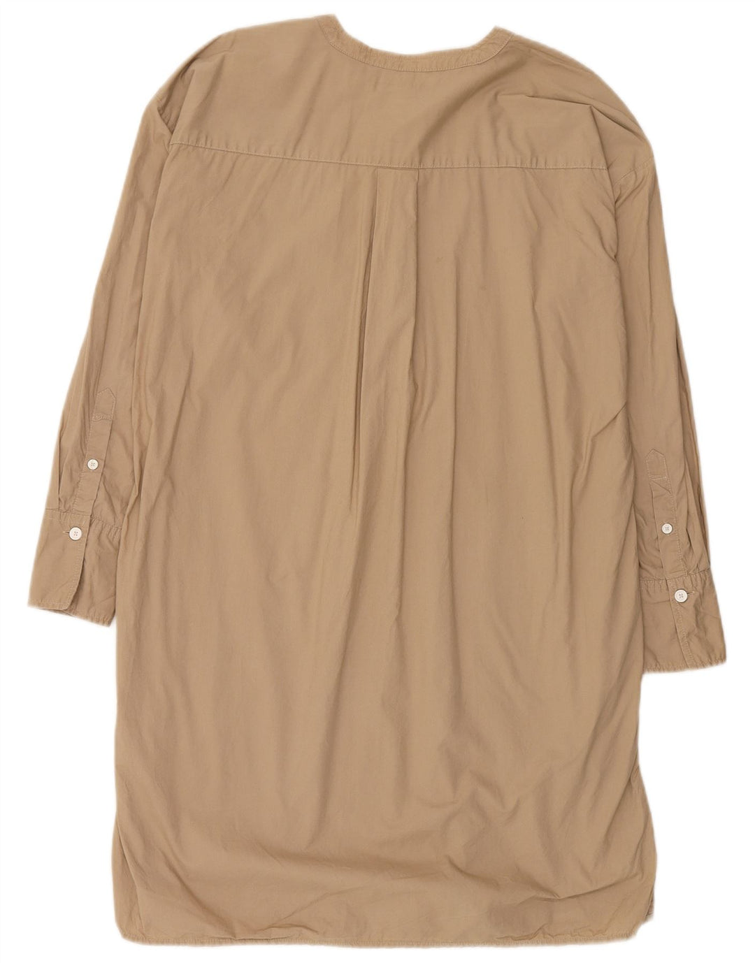 Tommy Hilfiger ženska prevelika haljina-košulja UK 6 XS bež pamuk