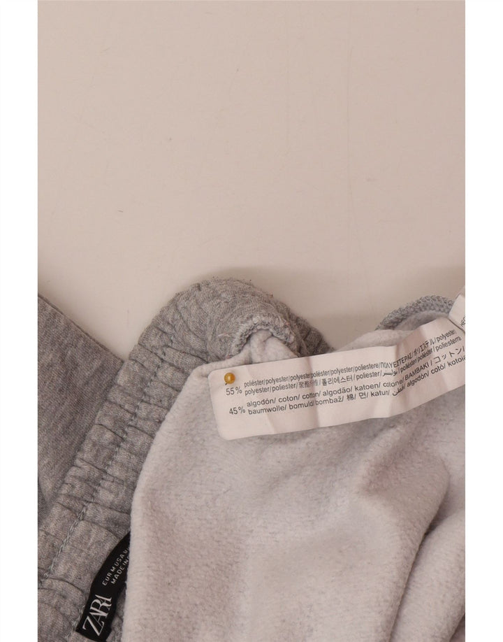 Zara Ženska trenirka Hlače Joggers UK 12 Medium Grey Flecked Poliester