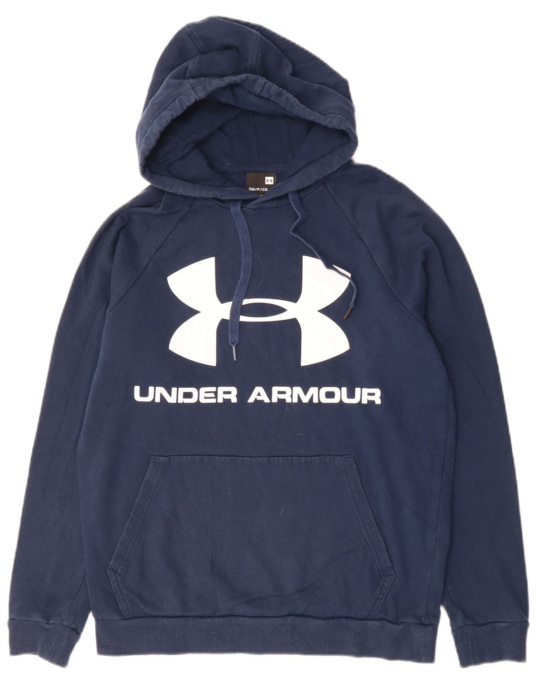 UNDER ARMOUR Muška majica s kapuljačom s kapuljačom, mali tamnoplavi pamuk