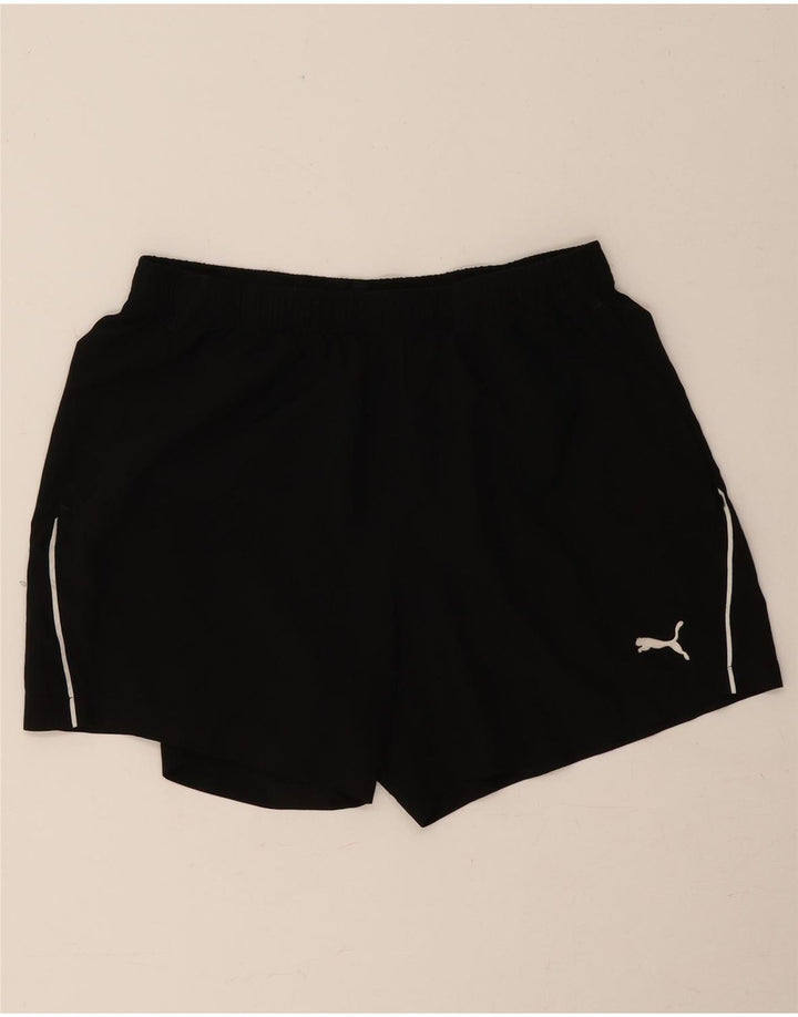 PUMA muške sportske kratke hlače veliki crni poliester