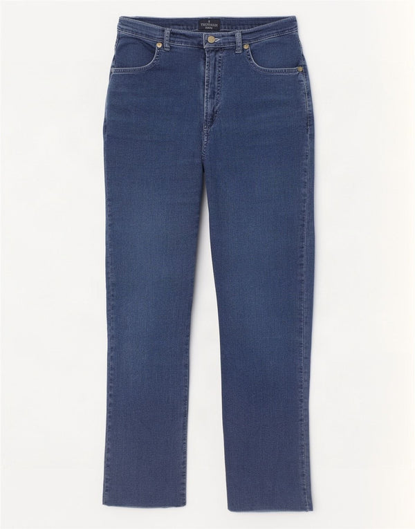 Trussardi Womens Straight Jeans W25 L26 Blue