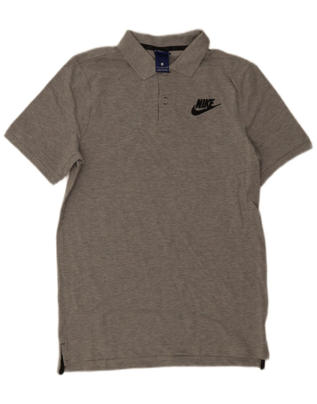 Nike muška polo majica mala siva flekasti pamuk