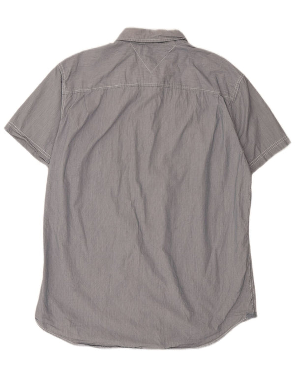 Tommy Hilfiger muška majica kratkih rukava prilagođenog kroja XL plavi pamuk na karu