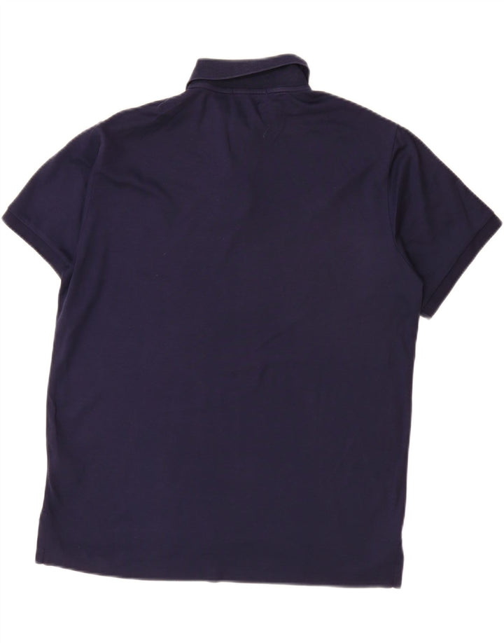 POLO RALPH LAUREN Muška uska polo majica prilagođenog kroja, veliki tamnoplavi pamuk