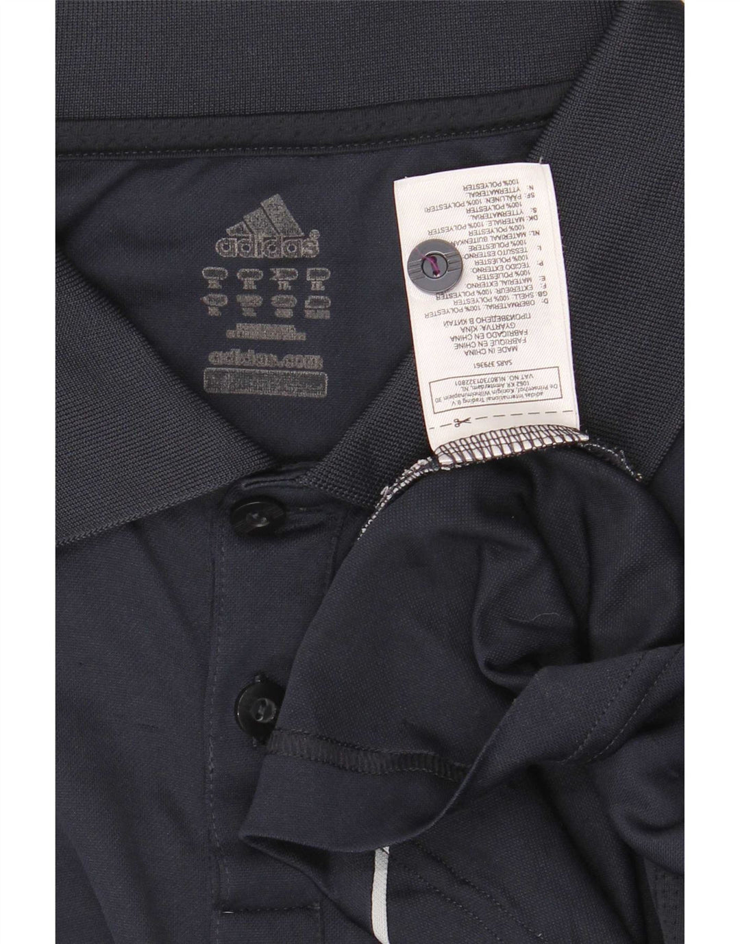 Adidas muška polo majica Climacool XL tamnoplavi poliester u boji