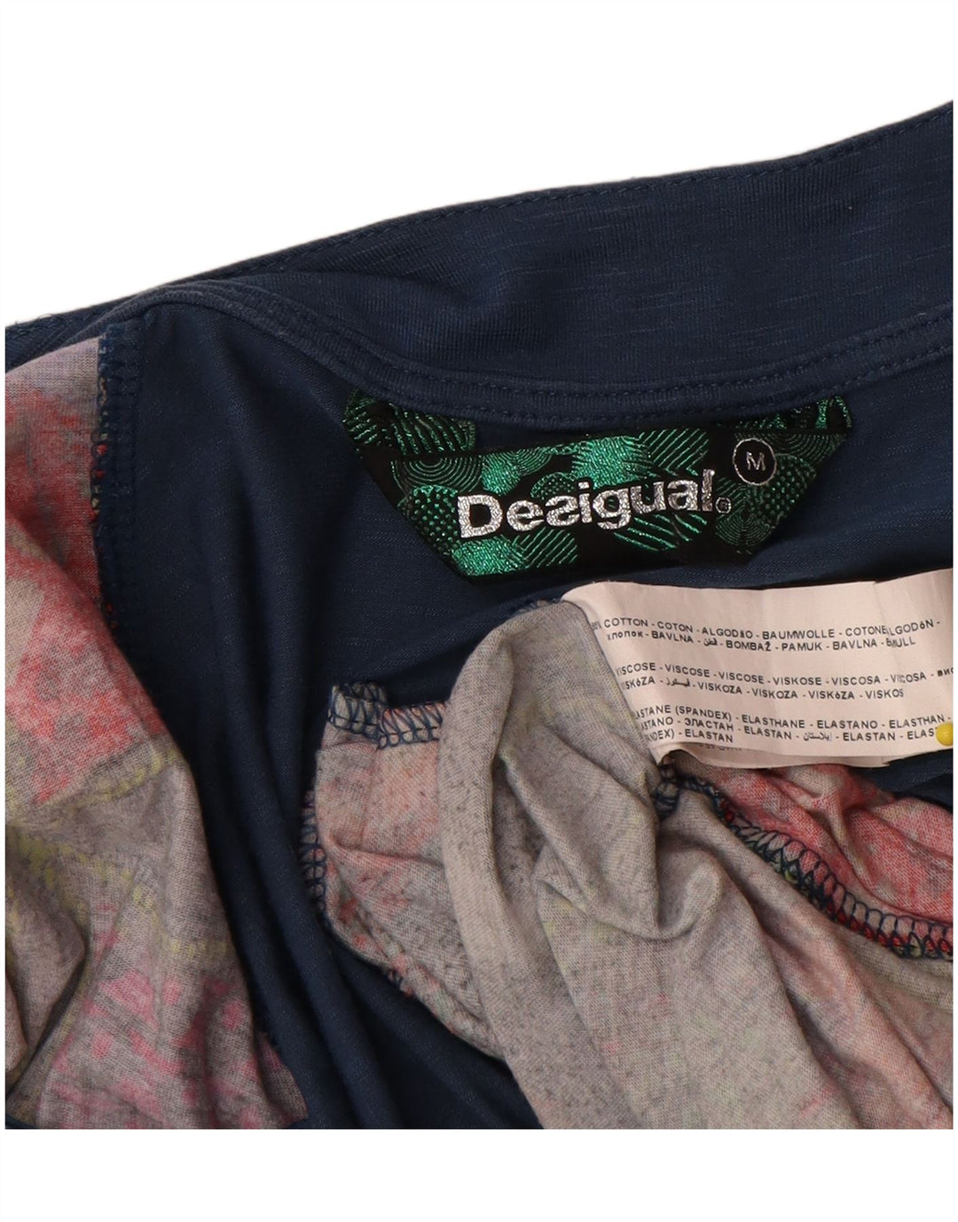 Desigual ženska grafička haljina s mjehurićima UK 12 srednje raznobojna geometrijska
