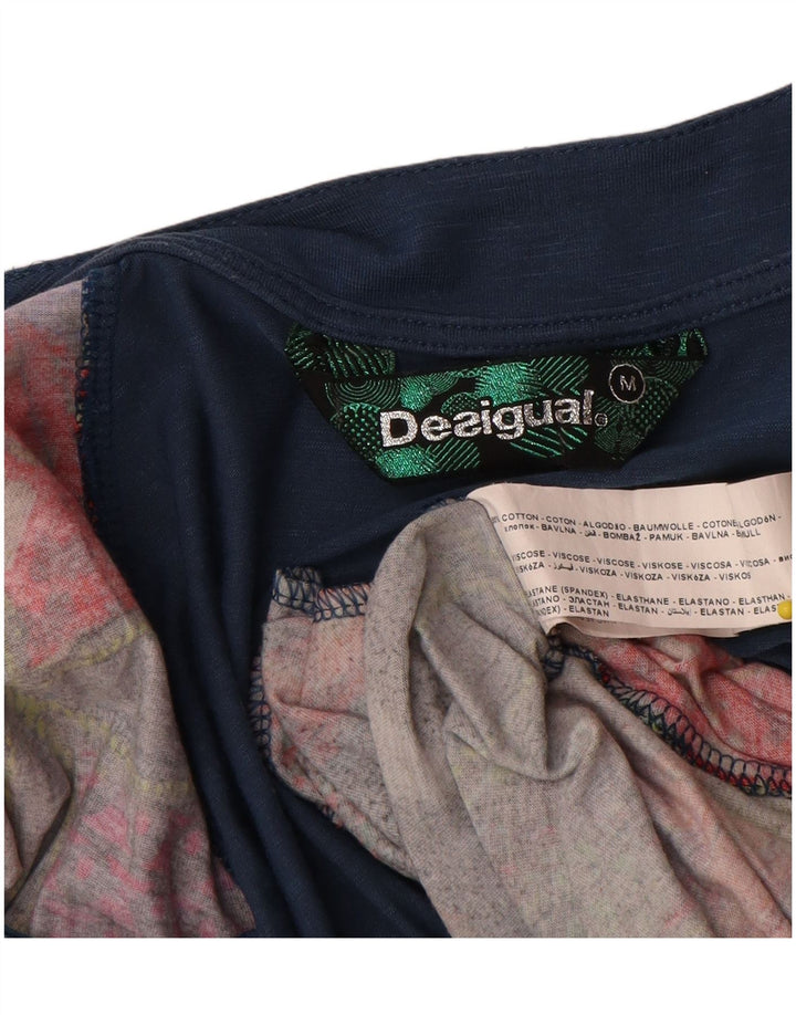 Desigual ženska grafička haljina s mjehurićima UK 12 srednje raznobojna geometrijska
