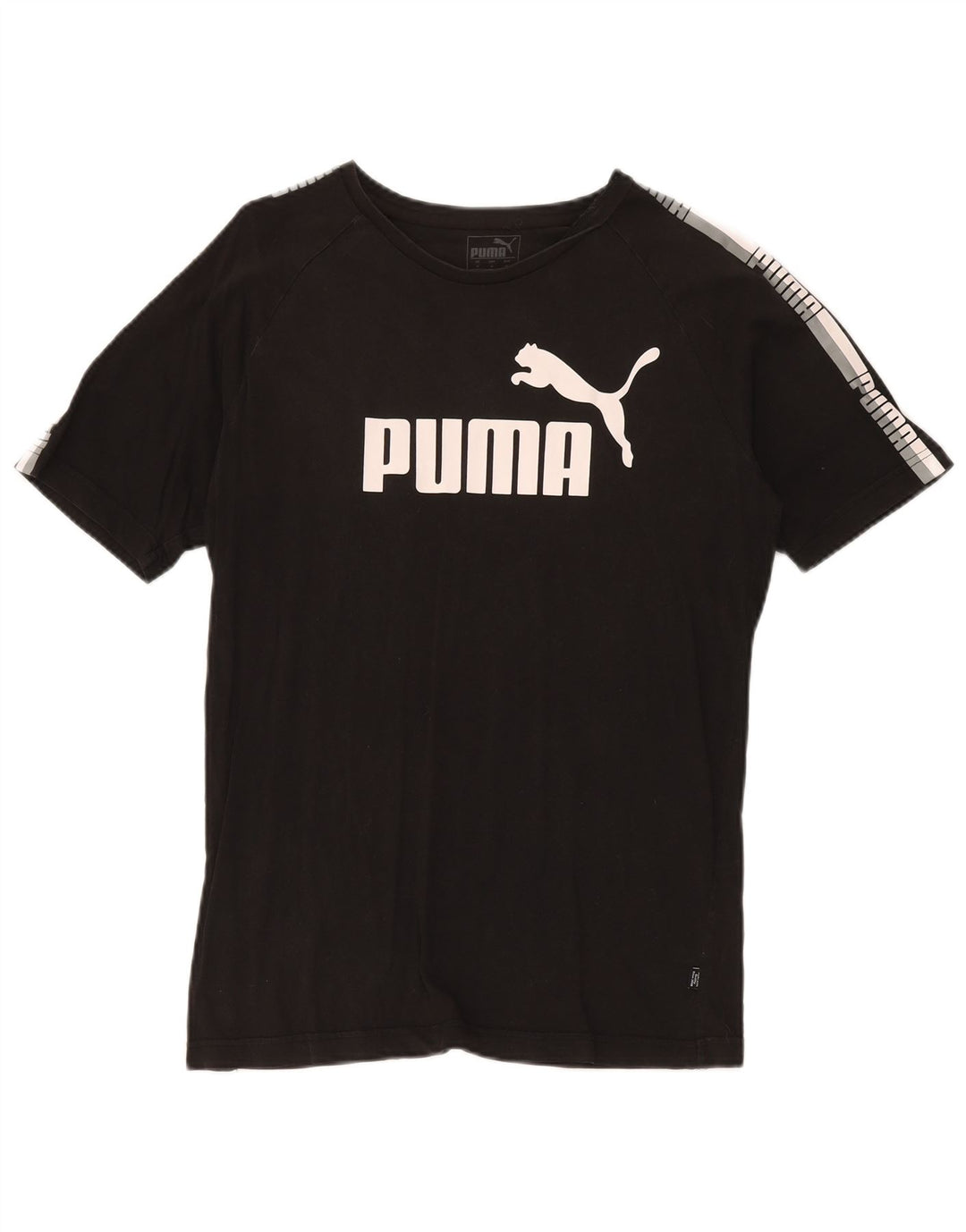 Puma muška majica s grafičkim motivima srednje crna