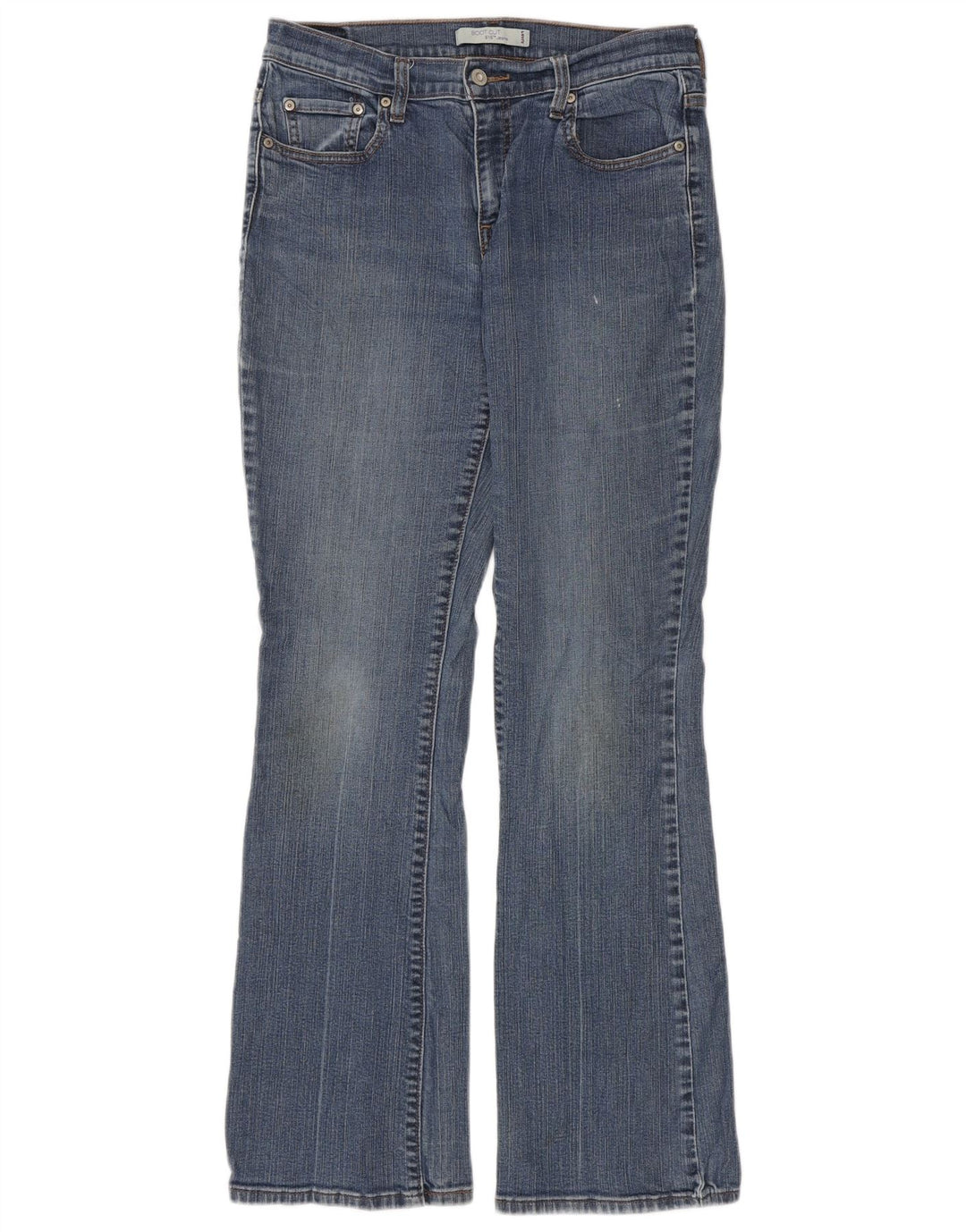 Levi's ženske 515 Bootcut traperice US 10 Large W30 L33 plavi pamuk