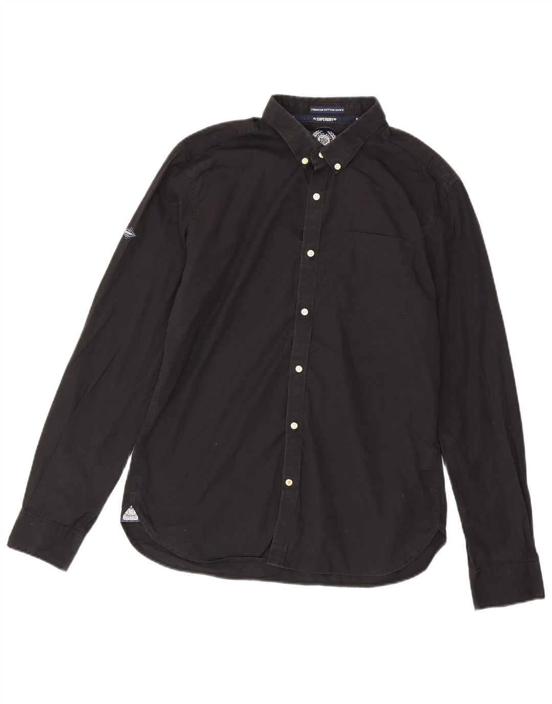 Superdry muška košulja XL crni pamuk