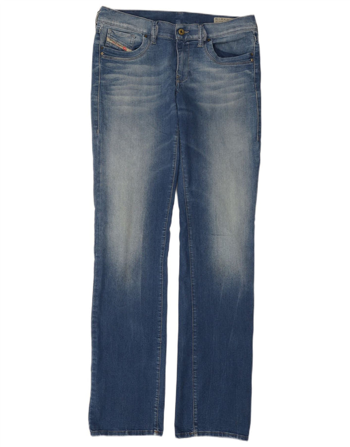 Diesel ženske traperice Ronhoir Regular Bootcut W32 L34 Plavi pamuk