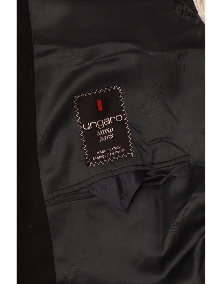 UNGARO muška jakna s dvostrukim kopčanjem UK 40 velika tamnoplava