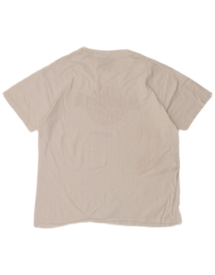 Hard Rock ženska majica kratkih rukava Miami Graphic UK 14 Srednje bijeli pamuk